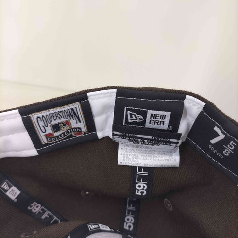 ニューエラ NEW ERA Pocket Collection サンディエゴ・パドレス クーパーズタウン グレーアンダーバイザー メンズ 7 5/8