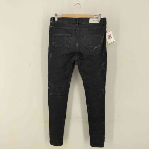 LAKENZIE ペンキ加工 スキニーデニムパンツ メンズ S