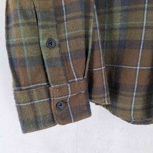 ヴォルコム VOLCOM Lumberg L/S Flannel 両ポケ コットンチェックネルシャツ メンズ import:S