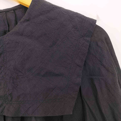 フィグロンドン fig London 22SS Cu/C washer sailor BL セーラー ブラウス レディース FREE