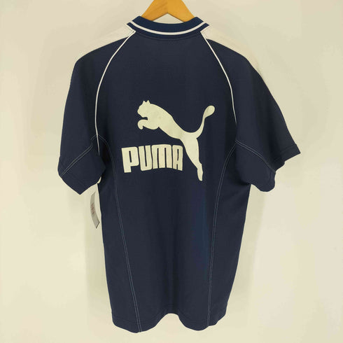 プーマ PUMA 90S Hit Union EXTRA ロゴ 刺繍 ゲーム シャツ メンズ S-M