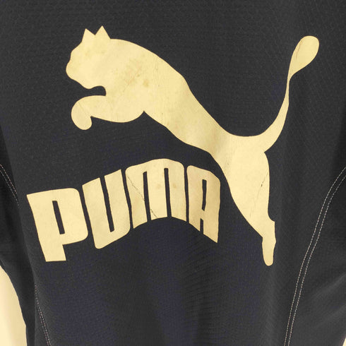 プーマ PUMA 90S Hit Union EXTRA ロゴ 刺繍 ゲーム シャツ メンズ S-M