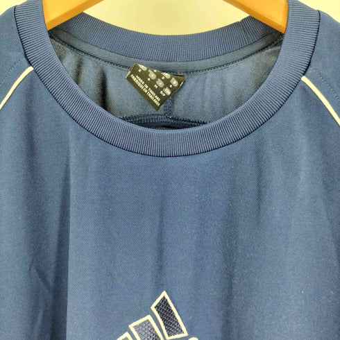 アディダス adidas 00S CLIMALITE センター パフォーマンス ロゴ 刺繍 ゲーム シャツ 2003年製 メンズ JPN:M
