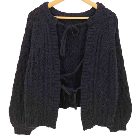 フィグロンドン fig London 23AW シェットランド 2way ニットカーディガン レディース FREE