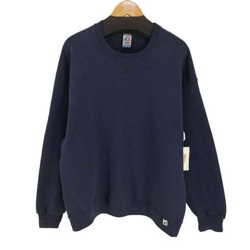 ラッセルアスレチック RUSSELL ATHLETIC MADE IN MEXICO 前ガゼット クルーネックスウェット ブランク 無地 ピスネーム メンズ import:XL