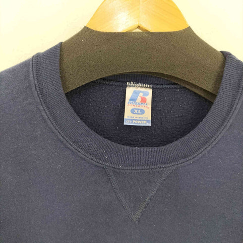 ラッセルアスレチック RUSSELL ATHLETIC MADE IN MEXICO 前ガゼット クルーネックスウェット ブランク 無地 ピスネーム メンズ import:XL