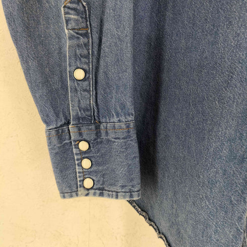 ラングラー Wrangler MADE IN USA デニムウエスタンシャツ EXTRA LONG TAILS メンズ 15 1/2 x 33