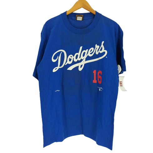 ナツメグ NUTMEG 90S USA製 ベースボールチーム ロゴ プリント ナンバリング 16 S/S Tシャツ ユニフォーム コピーライト 1995 メンズ import:L