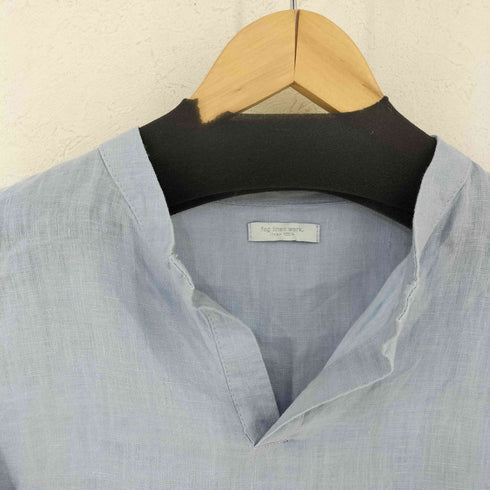フォグリネンワーク fog linen work リネン スキッパーブラウス レディース