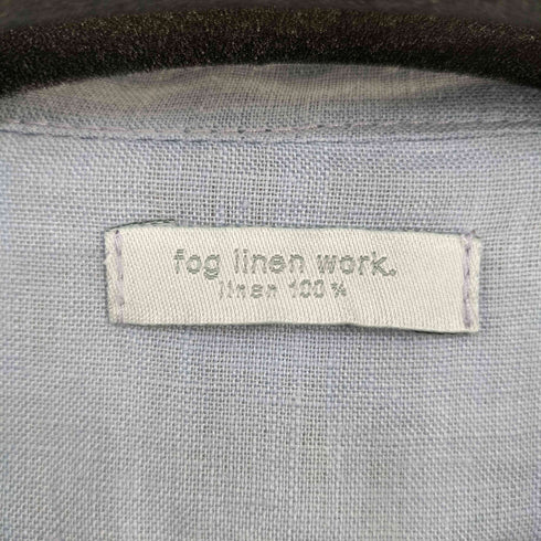 フォグリネンワーク fog linen work リネン スキッパーブラウス レディース