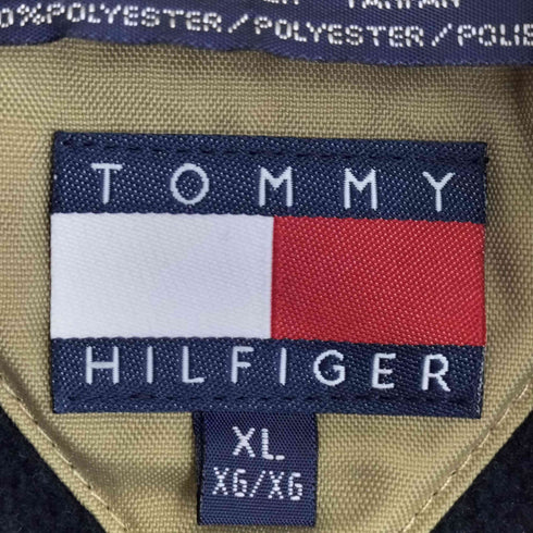 トミーヒルフィガー TOMMY HILFIGER 台湾製 ハーフジップ フリース メンズ import:XL