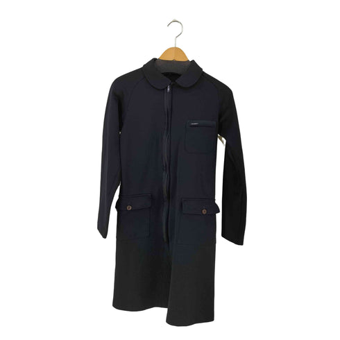コムデギャルソンコムデギャルソン COMME des GARCONS COMME des GARCONS 05AW 製品染め ボンディング ジップアップコート レディース JPN:S