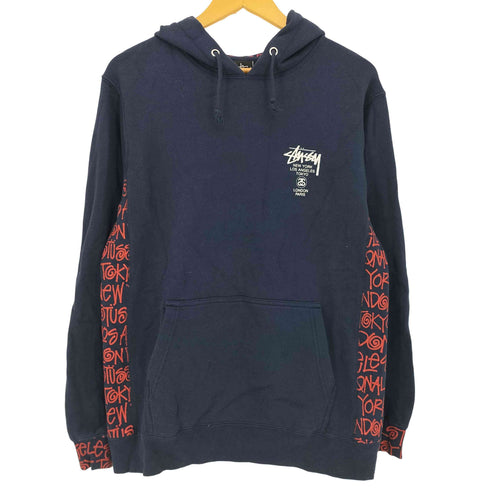 ステューシー Stussy ワールドツアー パーカー メンズ import:L