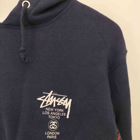 ステューシー Stussy ワールドツアー パーカー メンズ import:L