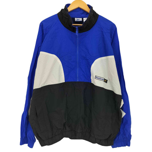 リーボック Reebok ハーフジップ ナイロンプルオーバー メンズ import:XL