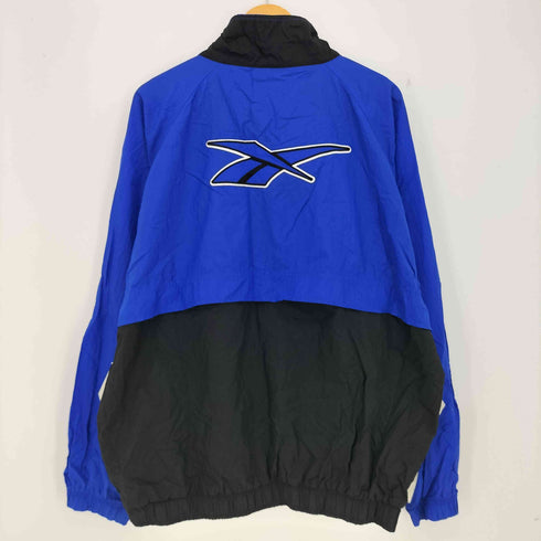 リーボック Reebok ハーフジップ ナイロンプルオーバー メンズ import:XL