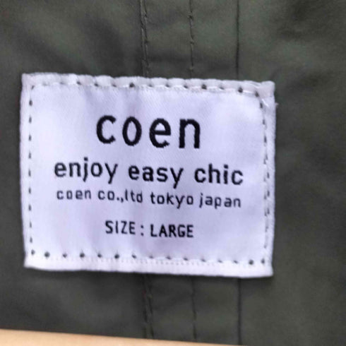 コーエン coen 撥水M-65TYPE モッズコート メンズ JPN:L