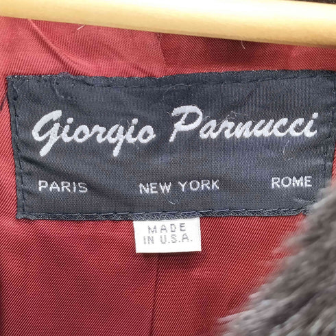 GIORGIO PARNUCCI USA製 フェイクファーコート レディース
