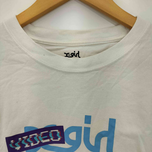エックスガール X-girl コラボ プリントTシャツ レディース JPN:2