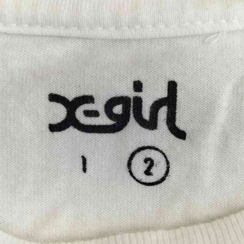 エックスガール X-girl コラボ プリントTシャツ レディース JPN:2