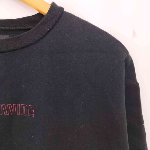 ステューシー Stussy WORLDWIDE クロップド Tシャツ レディース import:M
