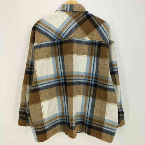 ザラ ZARA ITALIAN FABRIC シャツジャケット レディース import:L