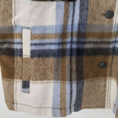 ザラ ZARA ITALIAN FABRIC シャツジャケット レディース import:L