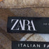 ザラ ZARA ITALIAN FABRIC シャツジャケット レディース import:L