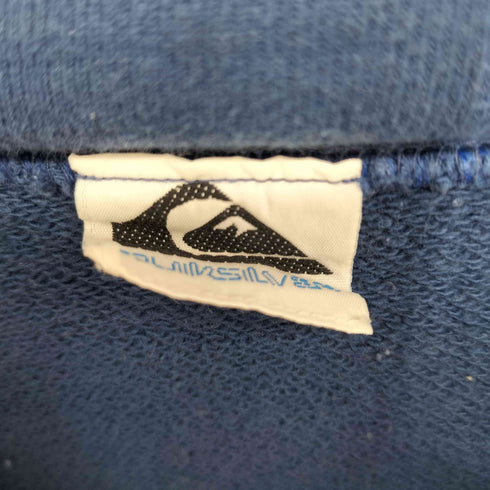 クイックシルバー Quiksilver 80-90s MADE INJAPAN 前面プリント モックネックスウェット メンズ