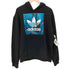 アディダスオリジナルス adidas Originals BB PRINT HD ロゴプリントパーカー メンズ O(XL)