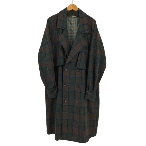 ジエダ Jieda PLAID TRENCH COAT プレイドトレンチコート メンズ JPN:2