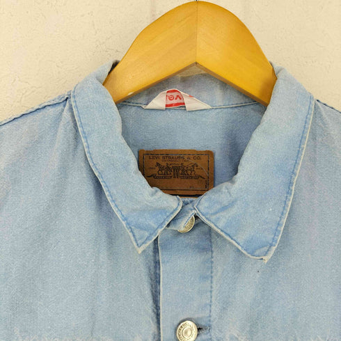 リーバイス Levis MADE IN FRANCE ユーロ 両面タブ デニムジャケット ボタン裏273 スモールe メンズ
