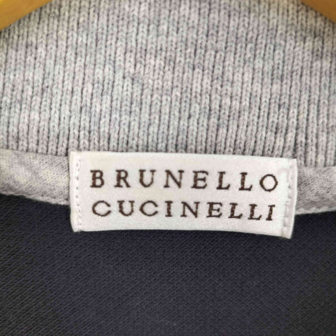 ブルネロクチネリ BRUNELLO CUCINELL レイヤード ポロシャツ メンズ L