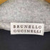 ブルネロクチネリ BRUNELLO CUCINELL レイヤード ポロシャツ メンズ L