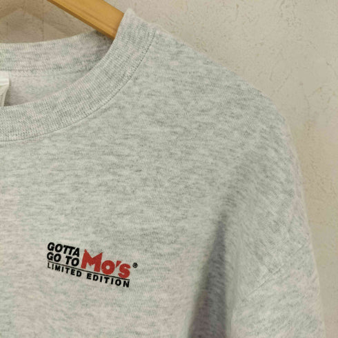 フルーツオブザルーム FRUIT OF THE LOOM フロントプリント霜降りスウェット GOTTA GO TO MO's メンズ import:L