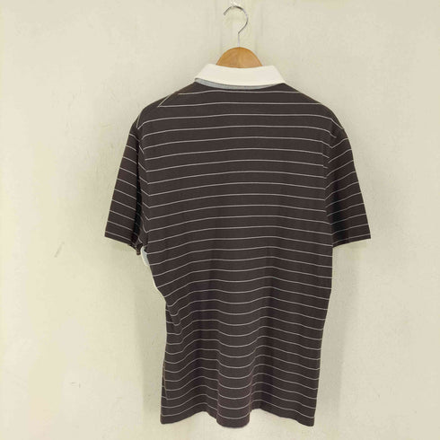 ブルネロクチネリ BRUNELLO CUCINELL ボーダー ポロシャツ メンズ L