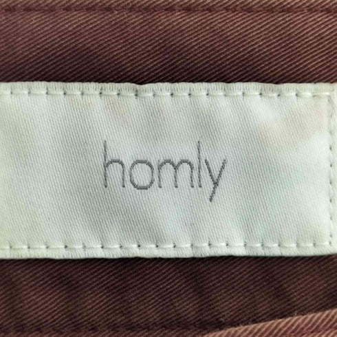 homly two tuck pants ツー タック パンツ メンズ 2