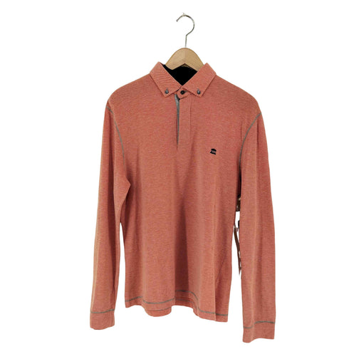 ブルネロクチネリ BRUNELLO CUCINELL ロングスリーブポロシャツ メンズ L