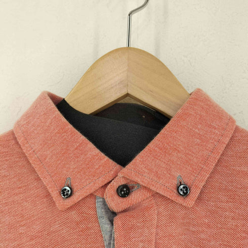ブルネロクチネリ BRUNELLO CUCINELL ロングスリーブポロシャツ メンズ L