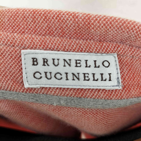 ブルネロクチネリ BRUNELLO CUCINELL ロングスリーブポロシャツ メンズ L