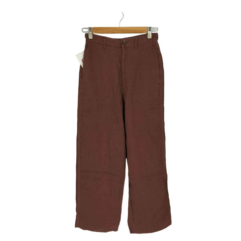 ロクビューティーアンドユースユナイテッドアローズ 6 BEAUTY & YOUTH UNITED ARROWS AMUNZEN PANTS リネンパンツ レディース 34