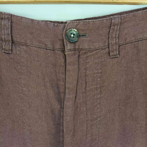 ロクビューティーアンドユースユナイテッドアローズ 6 BEAUTY & YOUTH UNITED ARROWS AMUNZEN PANTS リネンパンツ レディース 34