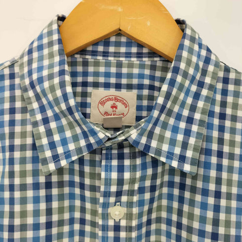 ブルックスブラザーズ BROOKS BROTHERS Red Fleece チェック レギュラーシャツ メンズ import:M
