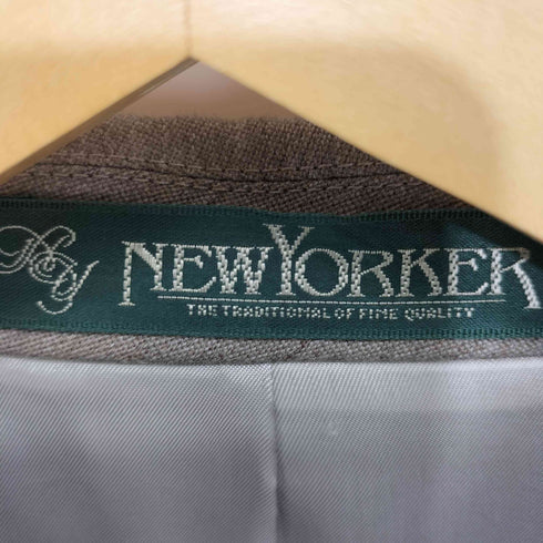 ニューヨーカー NEWYORKER 80-90s 丸襟 4Bジャケット スカートセットアップ レディース 9AR