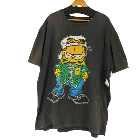 BODY RAGS 両面プリントクルーネックTシャツ メンズ