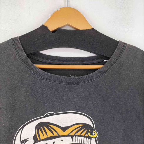 BODY RAGS 両面プリントクルーネックTシャツ メンズ