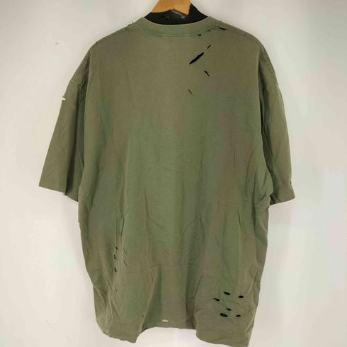 メゾンプリンス mason prince ダメージ加工 プリントクルーネックTシャツ メンズ 3
