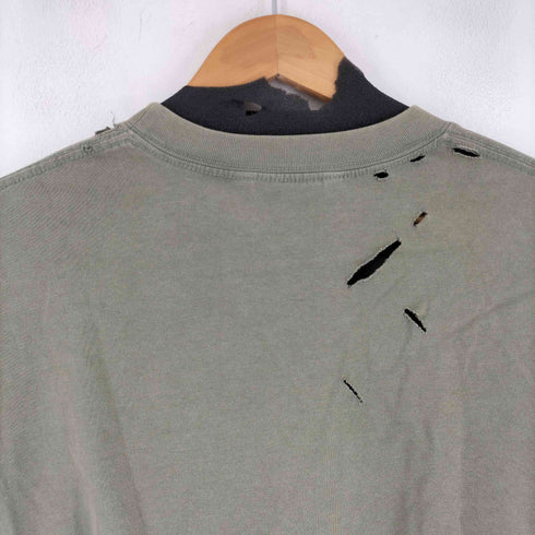メゾンプリンス mason prince ダメージ加工 プリントクルーネックTシャツ メンズ 3