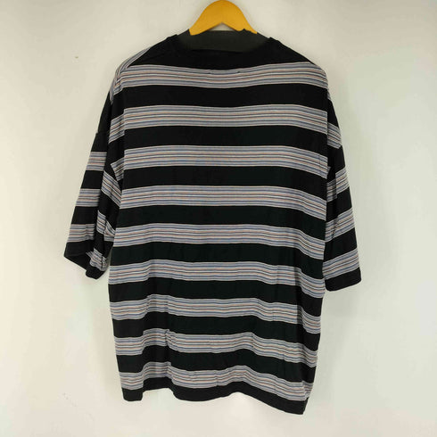 メゾンスペシャル MAISON SPECIAL マルチボーダープライムオーバーニットTシャツ メンズ 02