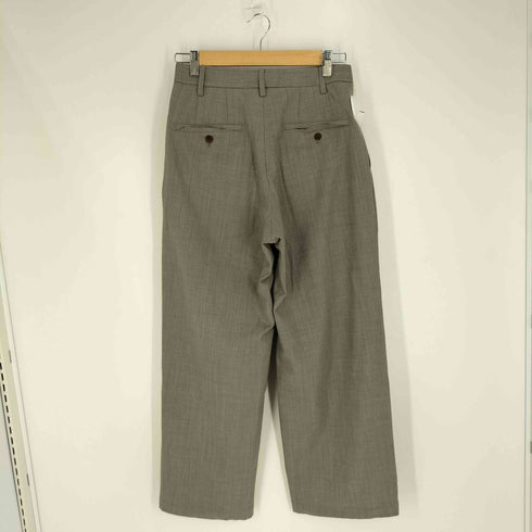 エドウィナホール Edwina Horl dauerbrenner BUNDFAL TENHOSE ツータックワイドストレートパンツ スラックス メンズ XS